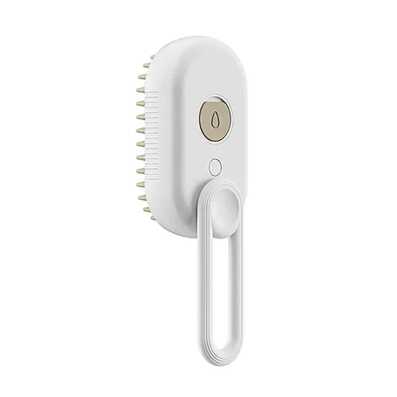 Electric Steam Brush – 3-in-1 Grooming Comb with W