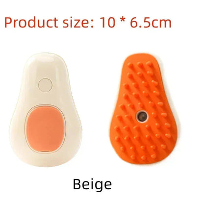 Electric Steam Brush – 3-in-1 Grooming Comb with W