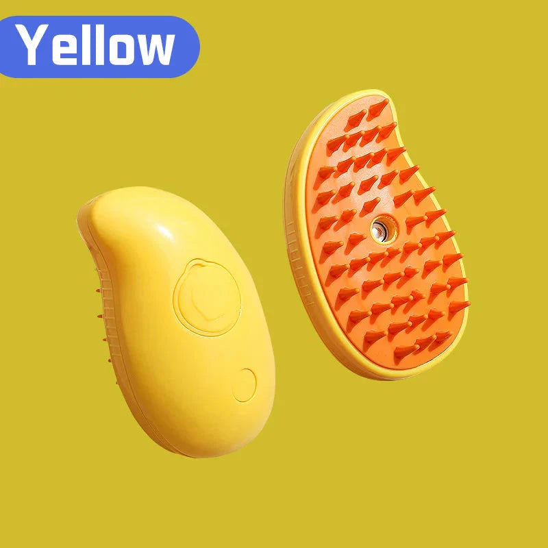 Electric Steam Brush – 3-in-1 Grooming Comb with W