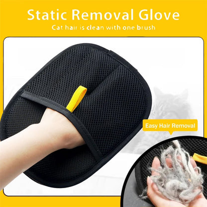 Double-Sided Grooming Glove for Dogs and Cats
