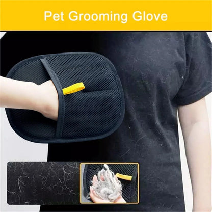 Double-Sided Grooming Glove for Dogs and Cats