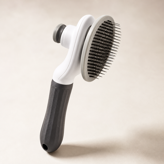 Self-Cleaning Slicker Brush for Dogs and Cats | Ea